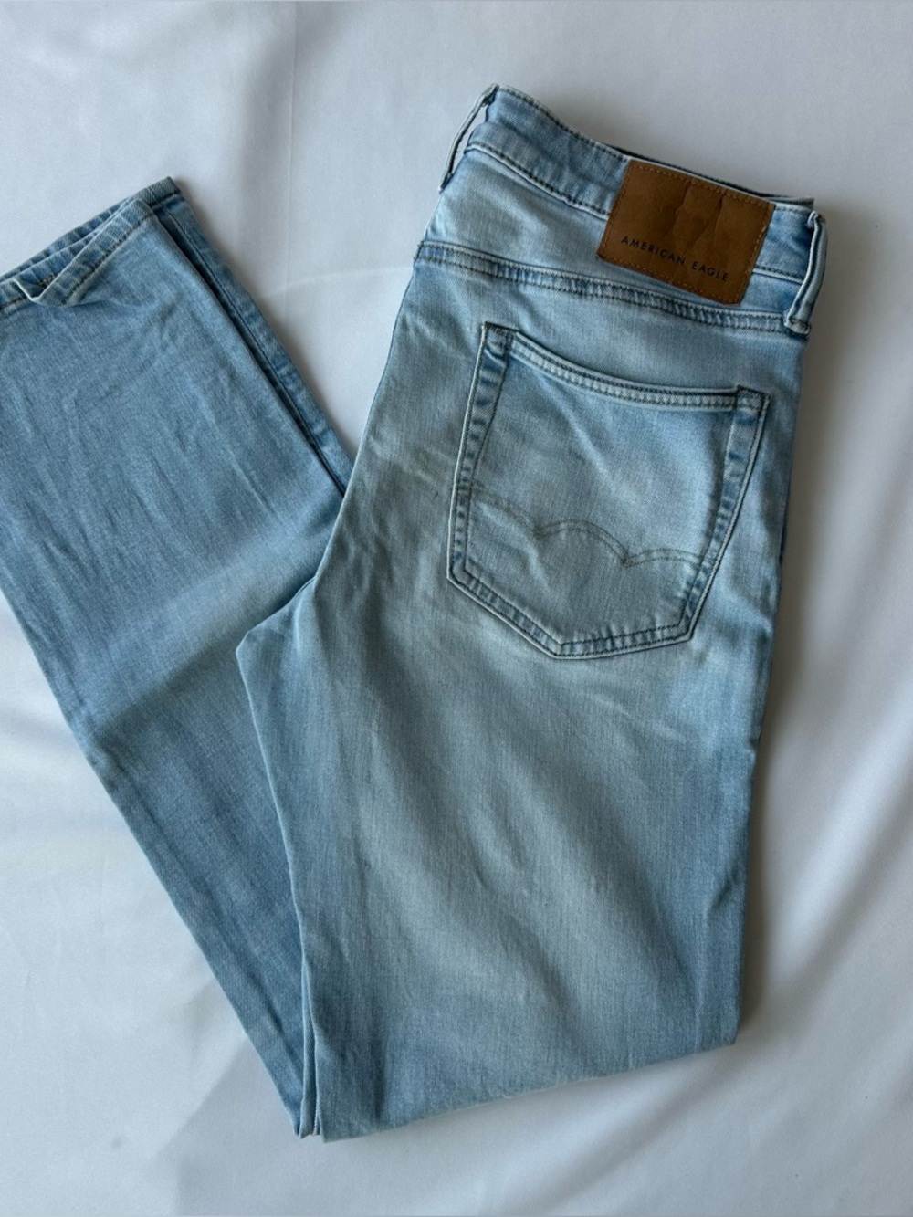 American Eagle Outfitters Light Blue Slim Straight Jeans